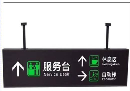 景东吊牌灯箱制作流程。