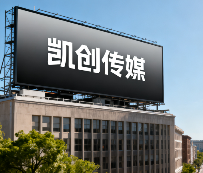 景东户外广告牌的设计与制作