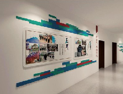 景东企业文化墙用什么材料好？