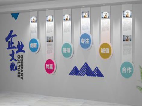 景东企业文化墙需要传递什么办公文化？